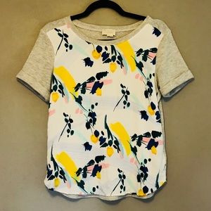 Anthropologie Deletta Floral Top